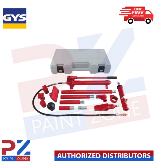 10 t ton Hydraulic Power Van Car Jack Body Porta Frame Repair Kit Auto Car Tool